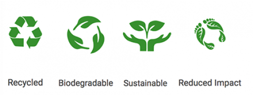 Southern Sticker Company Recycle Apple Silhouette Macbook (500x500), Png Download