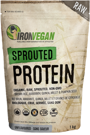 Iron Vegan Sprouted Protein - Iron Vegan Sprouted Protein Review (320x456), Png Download