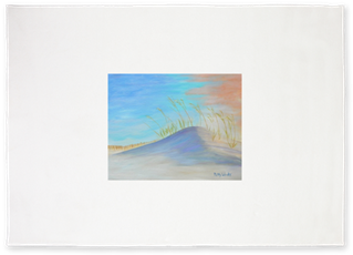 Florida Sand Dune 5'x7'area Rug - Painting (350x350), Png Download