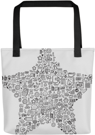 Doodle Bag - Asian Art Series: Mount Fuji Tote Bag (480x480), Png Download