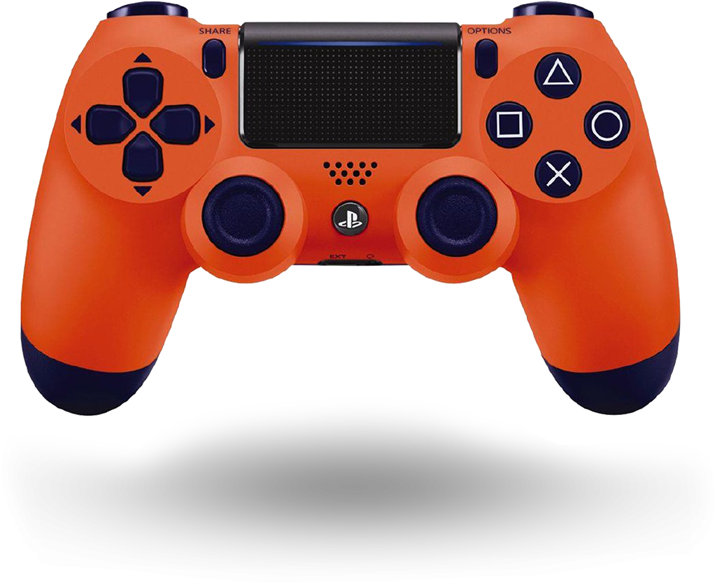 Astrogun™ Style Playstation 4 Gamepad - Sunset Orange Ps4 Controller (1080x1080), Png Download