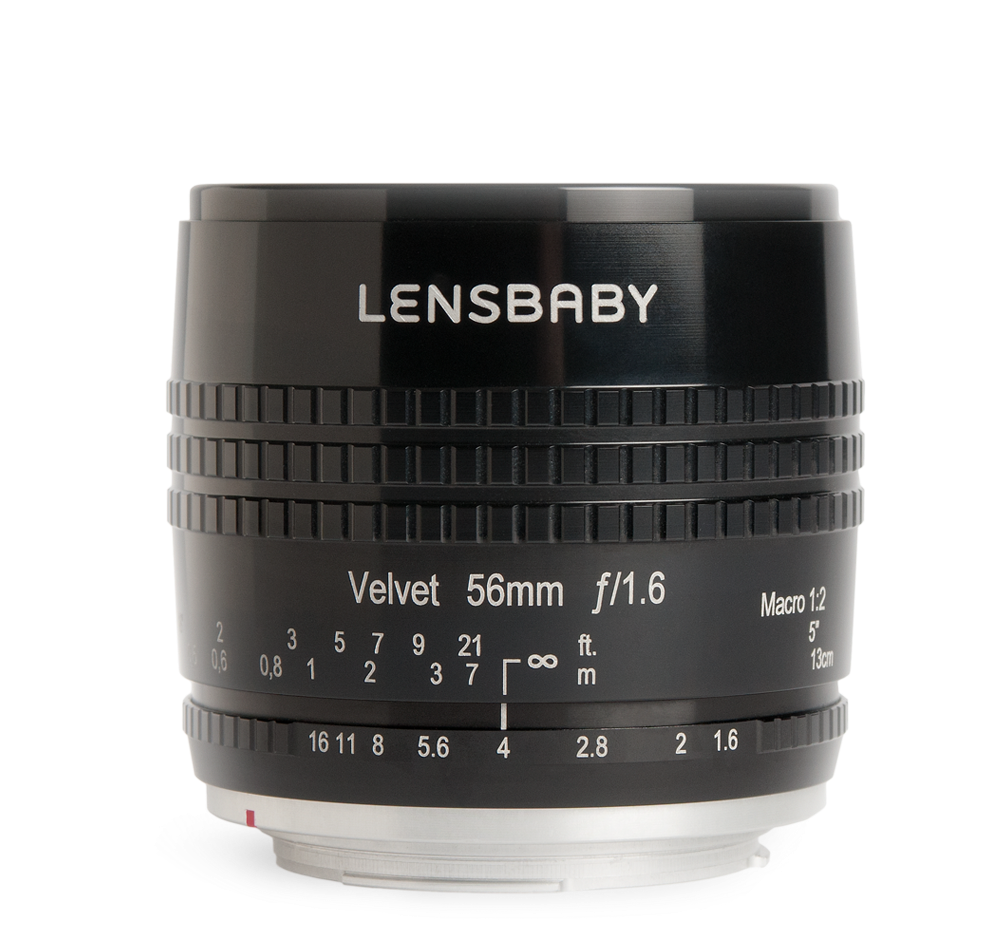 Lensbaby's Velvet 56 Lens Provides A Buttery Smooth, - Lensbaby Velvet 56 Lens - 56 Mm - F/1.6 - Nikon F (1000x1000), Png Download