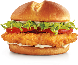 Broodje Kipburger Png (355x400), Png Download