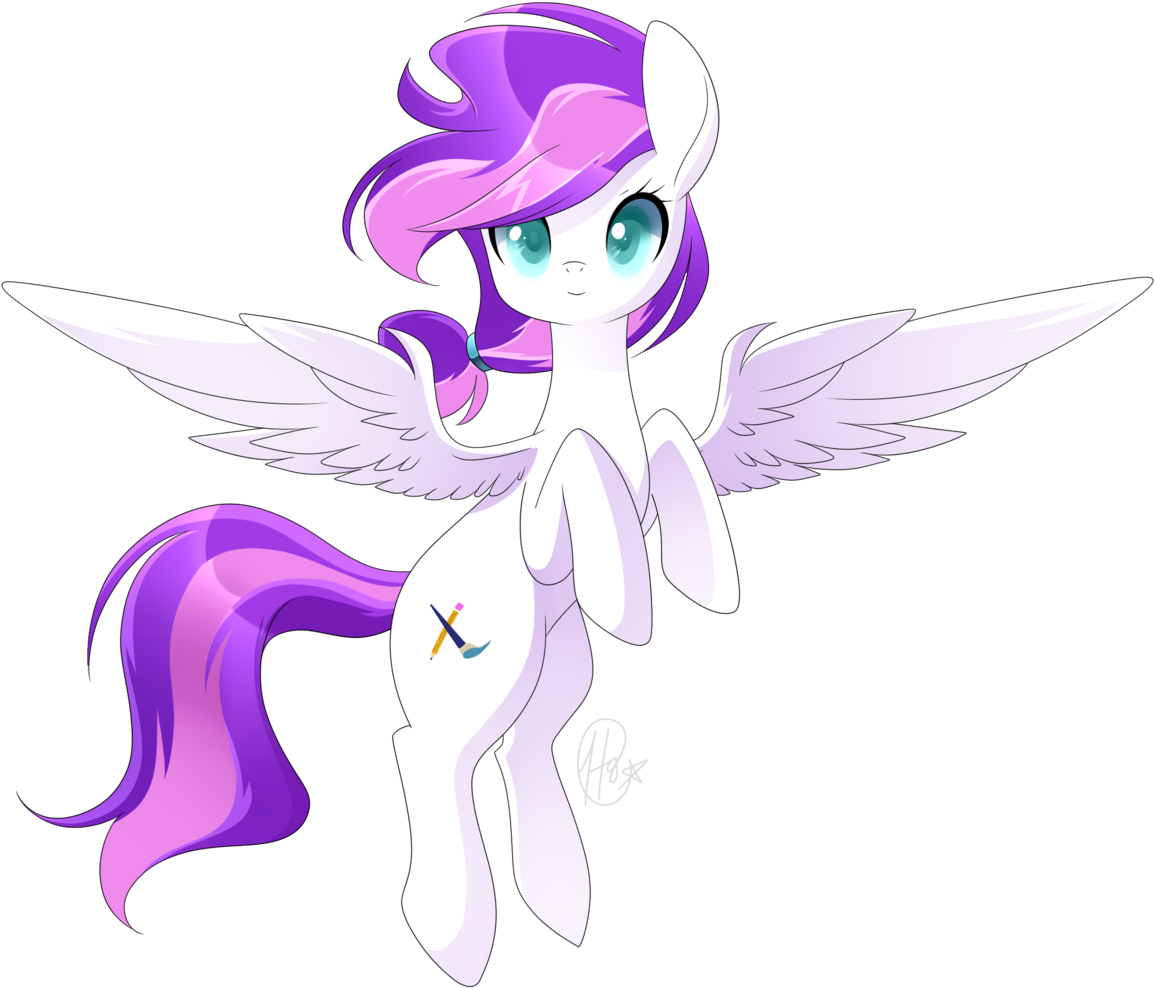 Haydee, Bronycon, Cute, Female, Mare, Oc, Ocbetes, - My Little Pony Blank Canvas (1224x1024), Png Download