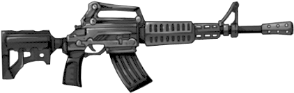 M4a1 Carbine - Carbine (650x250), Png Download