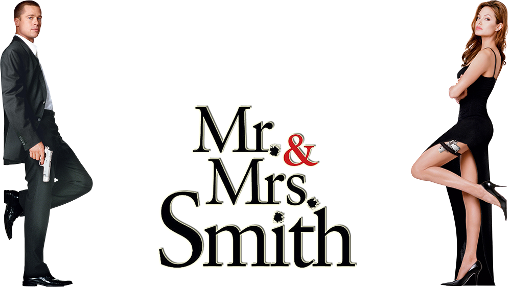 Mr & Mrs Smith Image - Mr. & Mrs. Smith (dvd) (1000x562), Png Download