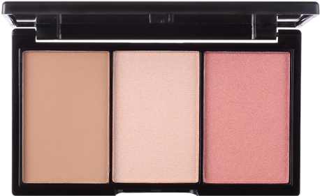 Contour, Blush And Highlight - Klara Cosmetics Contour/blush/highlight, Naked Truth (590x714), Png Download
