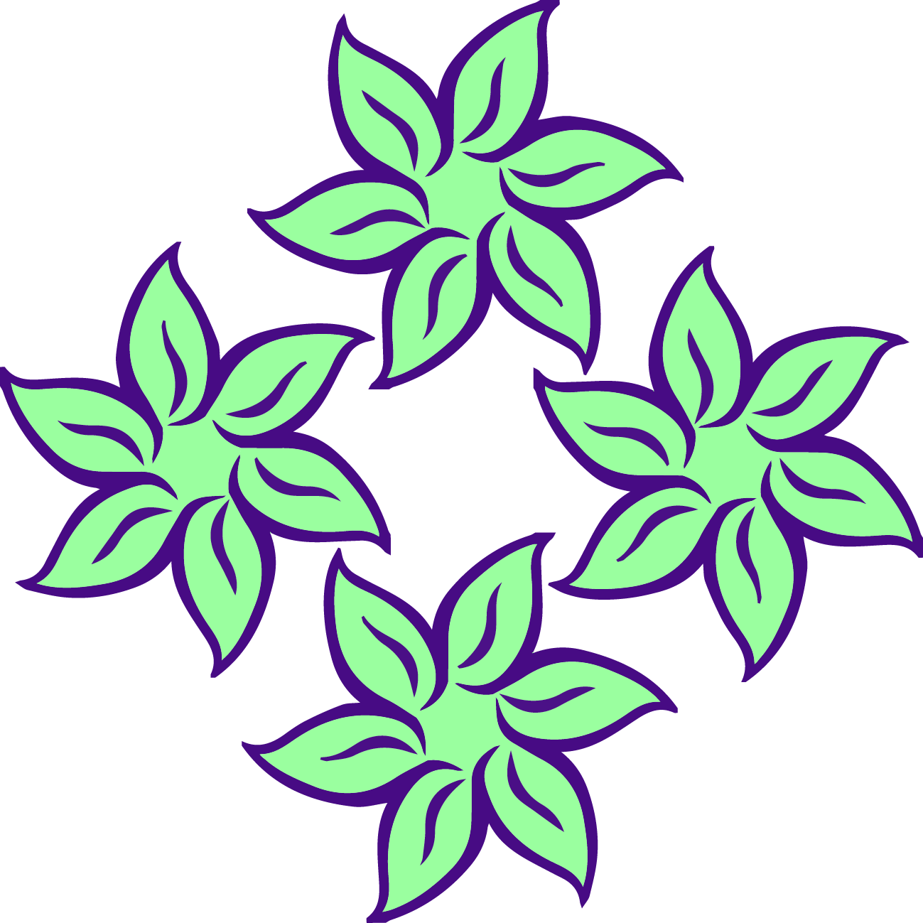 4 Lavender Flower Clip Art Purple Flower Png - You Are Loved: Letters From Strangers Who Love You (1299x1299), Png Download