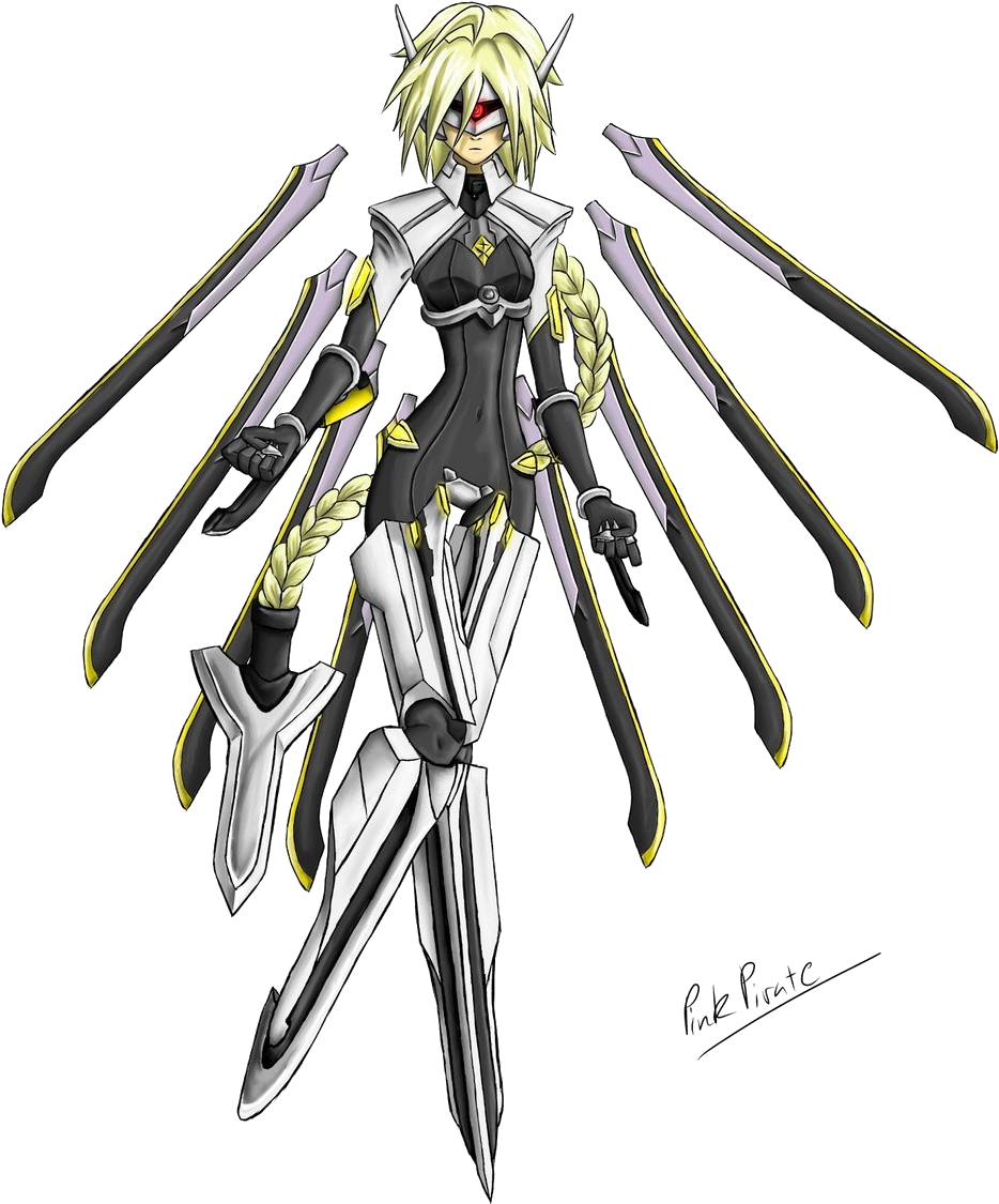 Lambda 11 By Escapist Anime Fans - Blazblue Lambda 11 (1024x1218), Png Download