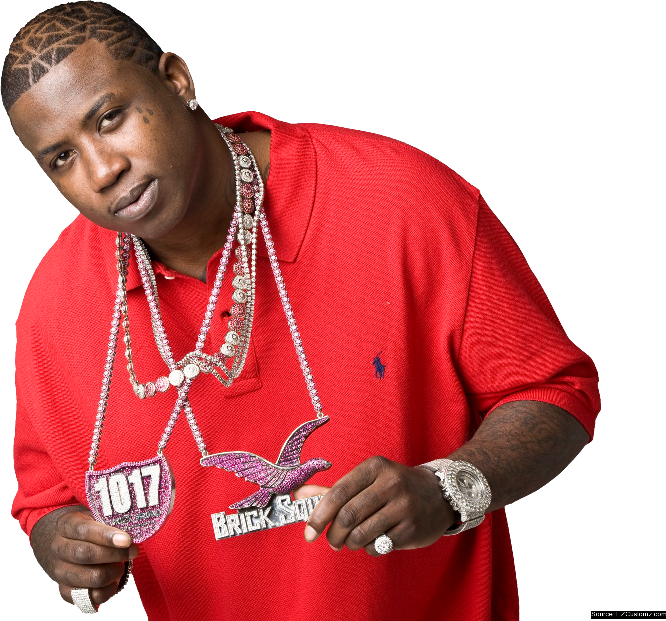 Gucci Mane 2 - Gucci Mane 1017 Chain (1500x1258), Png Download