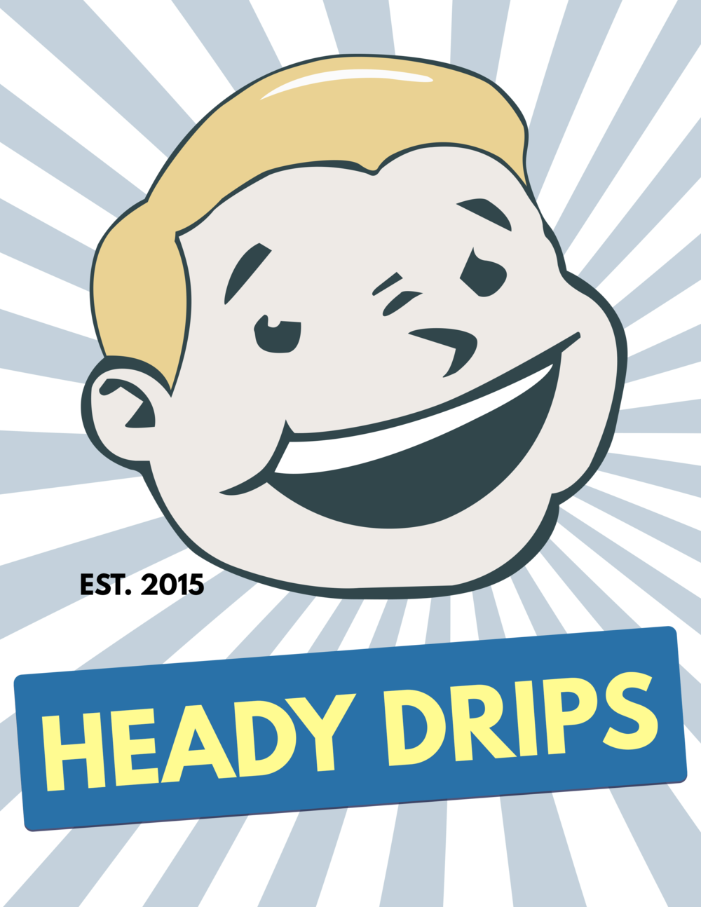 Headlogo Name Color Burst - Vape Shop (1000x1294), Png Download