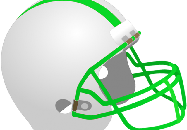 Cartoon Football Helmet Clip Art Transparent Background - Cafepress White And Red Football Helmet Queen Duvet (800x445), Png Download