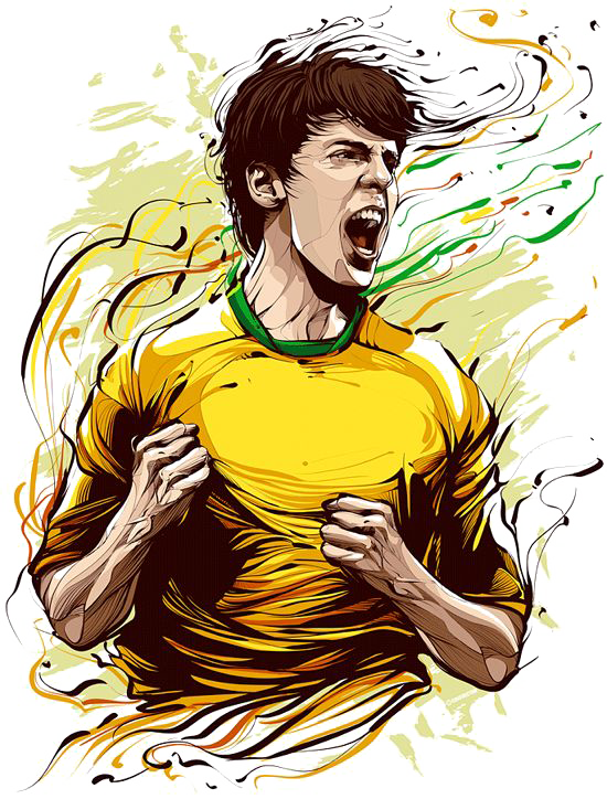 2018 Fifa World Cup Sport Poster Football Football - Iphone Wallpaper Football Player (550x724), Png Download