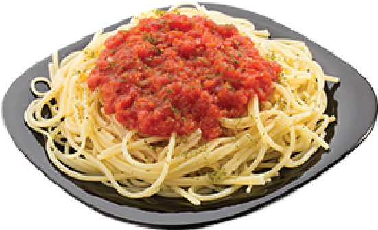 Sauce - Spaghetti With Meatballs Png (625x448), Png Download
