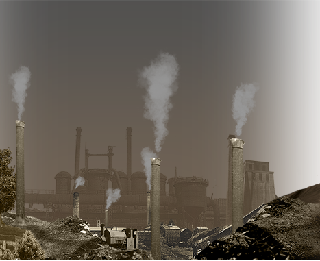 Sports & Leisure Destination - Pollution (467x381), Png Download