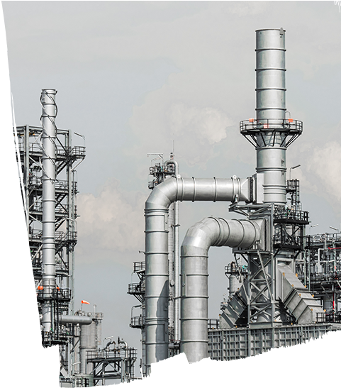 Oil Refinery (500x600), Png Download