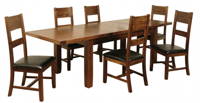 Roscrea 4' Ext - Annaghmore Roscrea Dining Set (409x546), Png Download