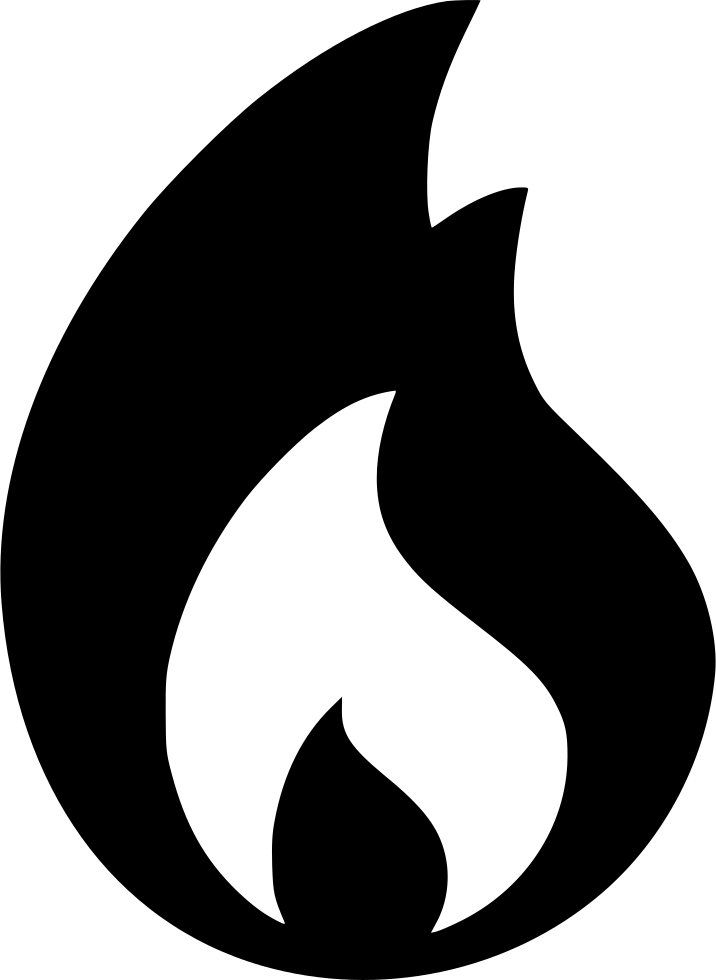 Flame Fire Comments - Icon (716x980), Png Download