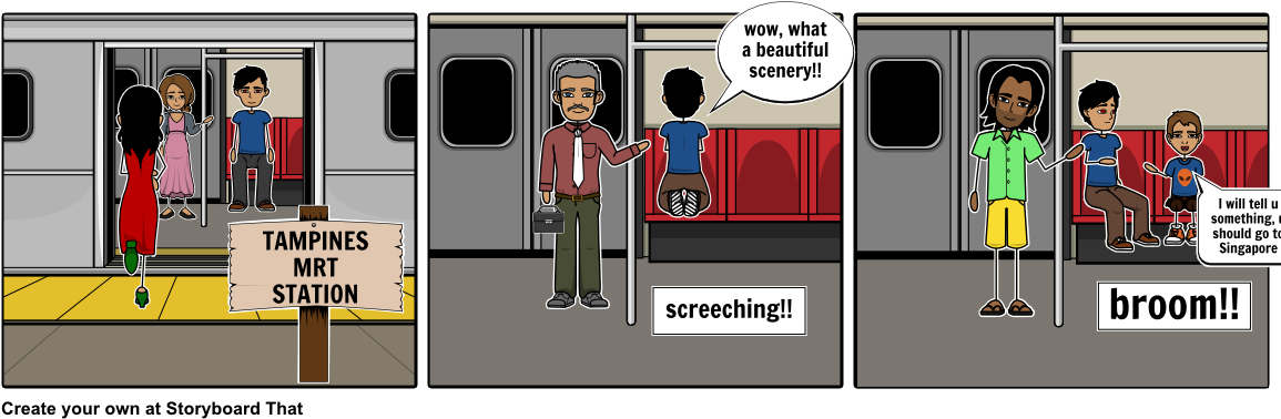 Future,city,singapore - Cartoon (1164x385), Png Download