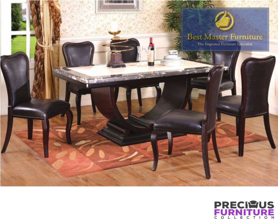 Italian Marble Top Dining Table (920x880), Png Download