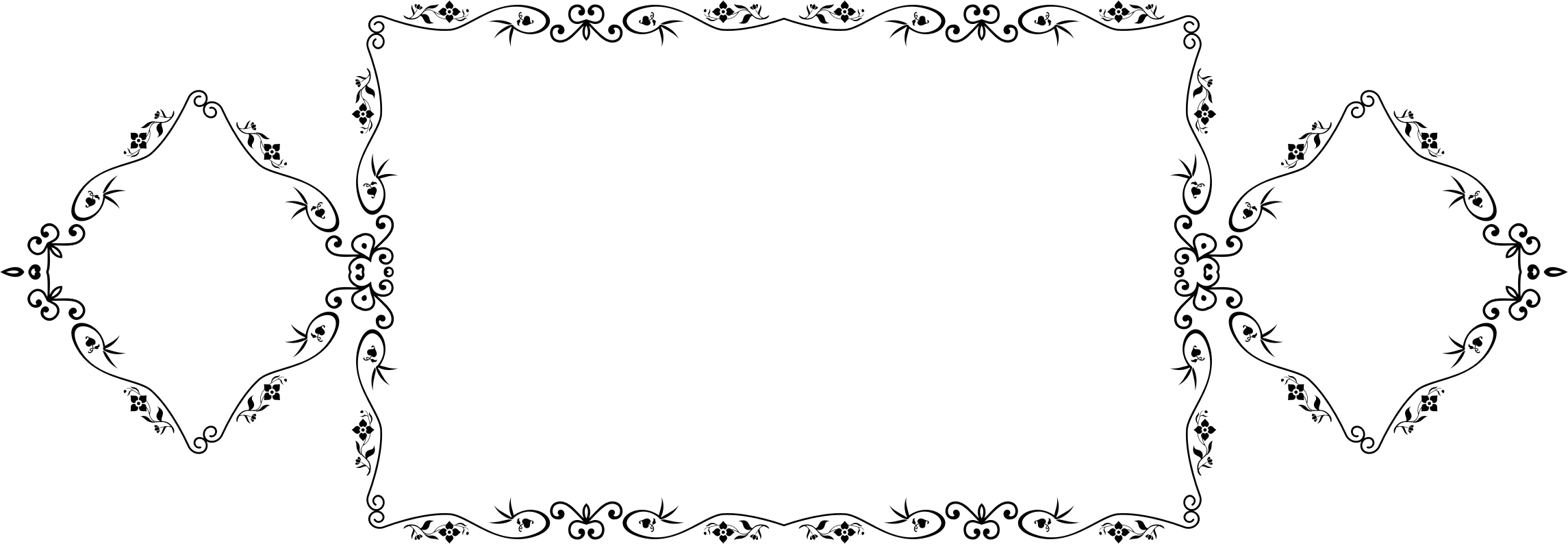 This Free Icons Png Design Of Decorative Vintage Style (2290x794), Png Download