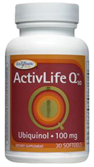 Enzymatic Therapy Activlife Q10 - Enzymatic Therapy Activlife Q10 Ubiquinol 100 Mg - (940x587), Png Download