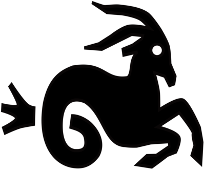 Aries 2018 Signs Of The Zodiac - A&t Designs Set 12 Zodiac Horoscope Signs 3" Sew (408x340), Png Download