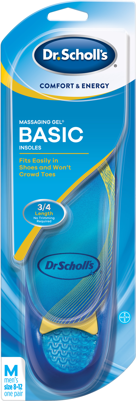 Front Of Dr - Dr Scholls Comfort & Energy Insoles, Ultra Thin, (1440x1440), Png Download