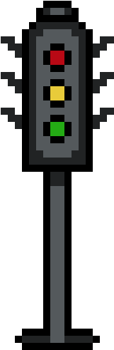 Semaforo - Traffic Light (240x600), Png Download