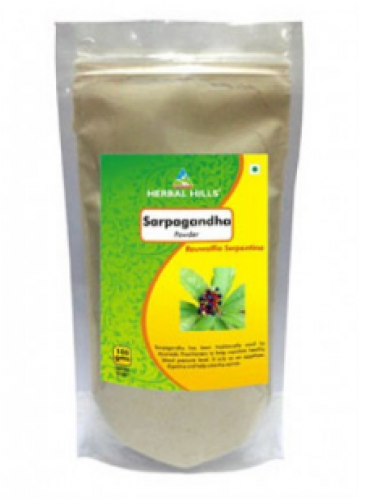 Rauwolfia Serpentina - Herbal Hills Garcinia Powder (500x500), Png Download