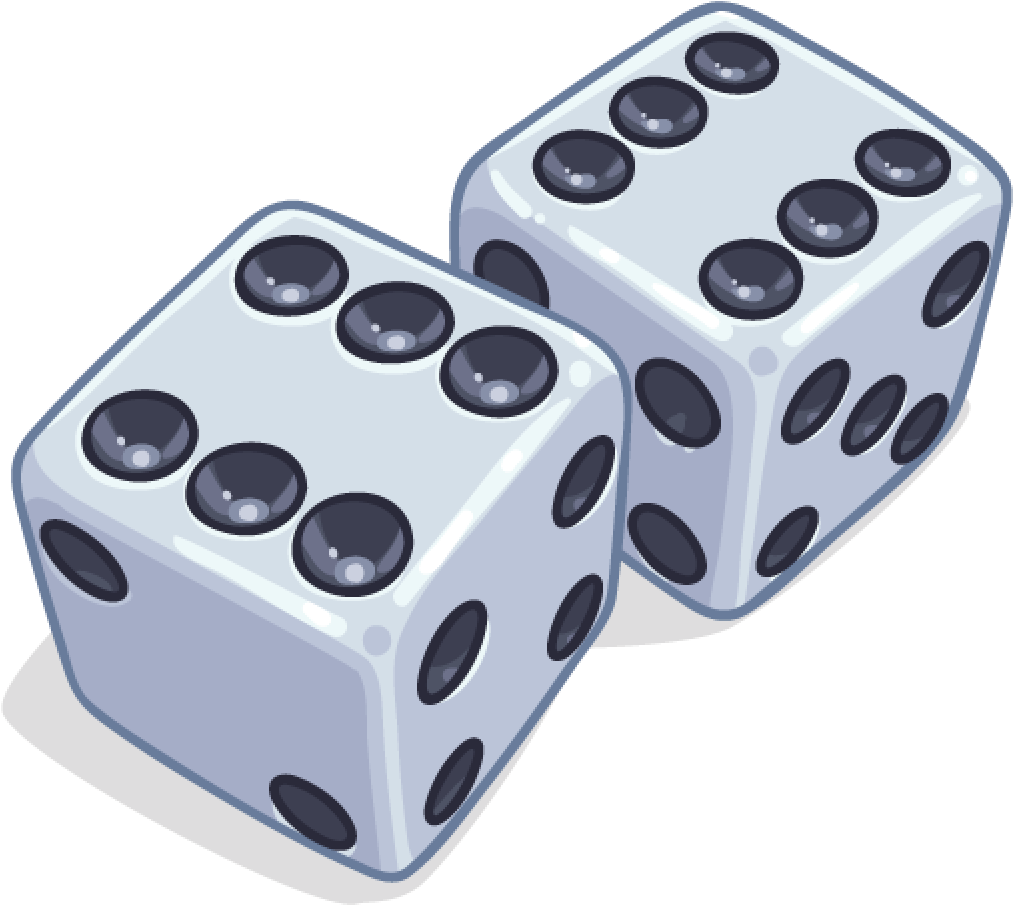 Nuggets Lucky Dice - Lucky Dice (1024x1024), Png Download