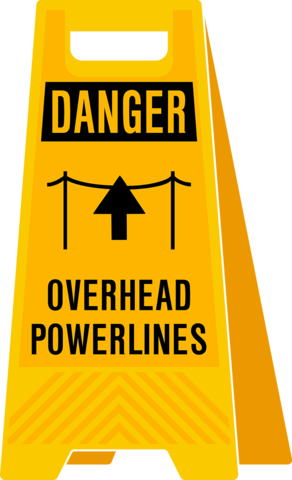 Pvc A-frame Sign Stand - Polyvinyl Chloride (292x480), Png Download