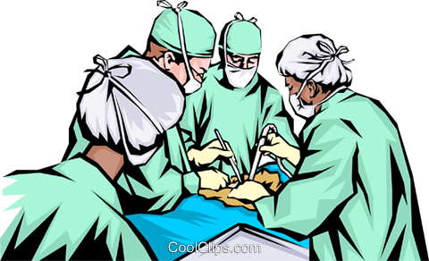 Surgeons Royalty Free Vector Clip Art Illustration - National Health Service Sixty Years (480x292), Png Download