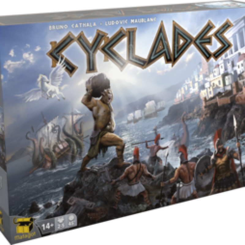 Cyclades Boardgame (800x800), Png Download