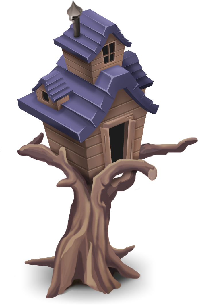 Haunted Birdhouse - Hay Day Halloween Decorations Png (1133x1133), Png Download