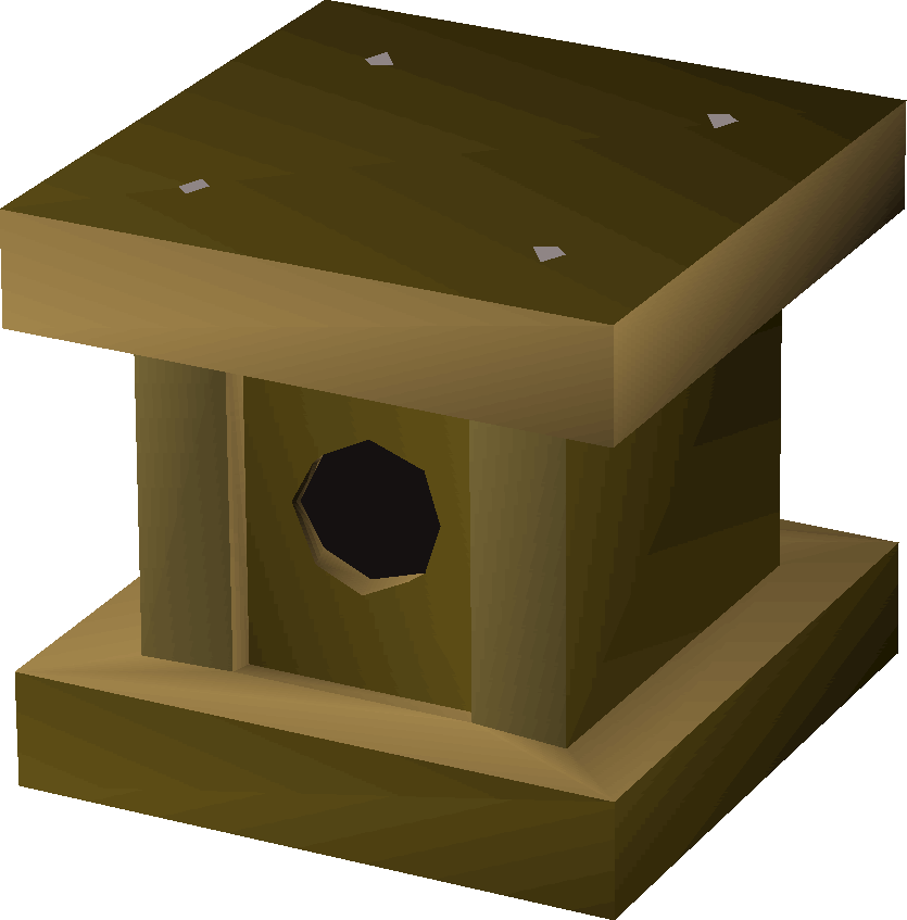 Bird House Detail - Osrs Birdhouse (835x847), Png Download