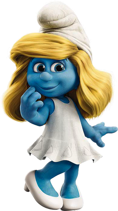 I'd Smurf That - Smurfette Smurf (500x891), Png Download
