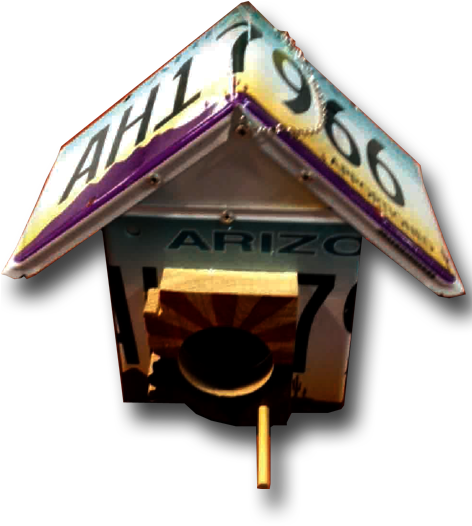 Birdhouse01 - Arizona (471x600), Png Download