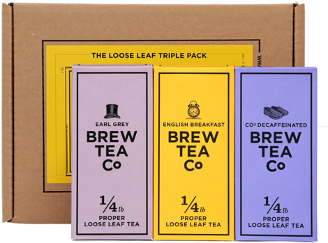 Brew Tea Co. Lemon And Ginger Tea (480x480), Png Download