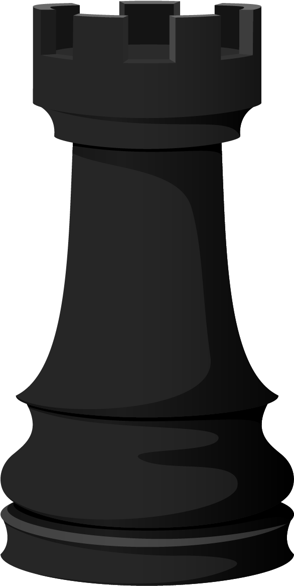 Rook Chess Piece - Chess (1801x2208), Png Download