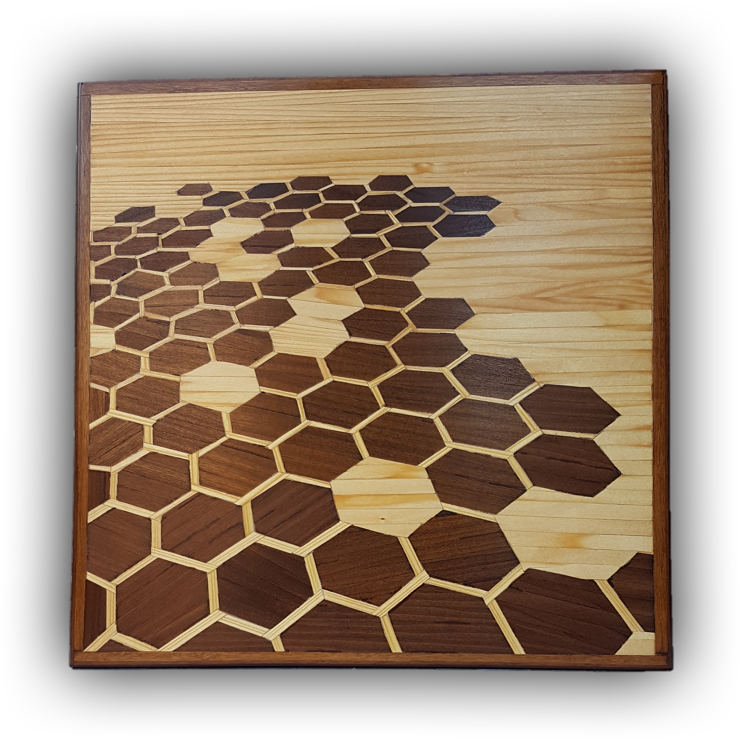 057 Plan Of Hexagons - Graphic Design (2544x2580), Png Download
