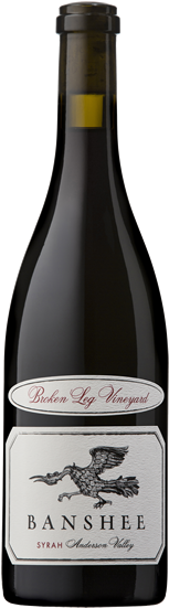 2015 Banshee Broken Leg Vineyard Syrah, Anderson Valley - Mud House Central Otago Pinot Noir (245x560), Png Download