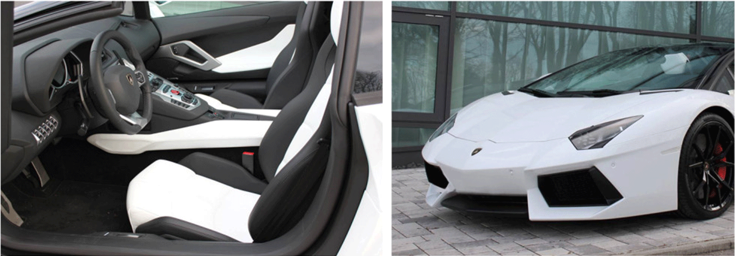 Lamborghini Aventador Miami - Miami (1534x542), Png Download