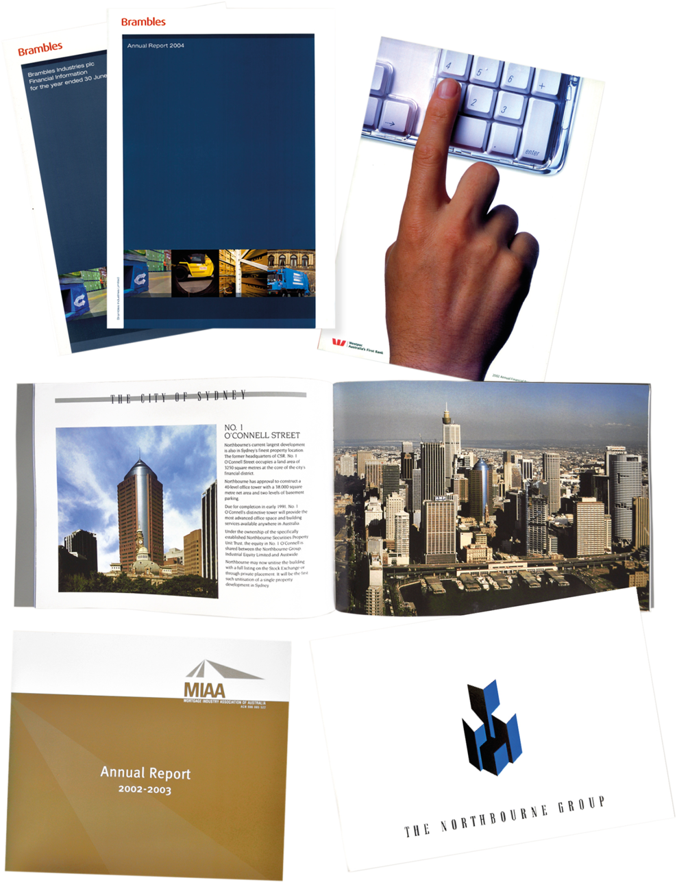 Tony Gordon Printcounsel Brochures Annual Reports Inter - Skyscraper (1000x1307), Png Download