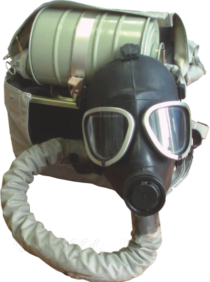 Gas Mask (415x557), Png Download