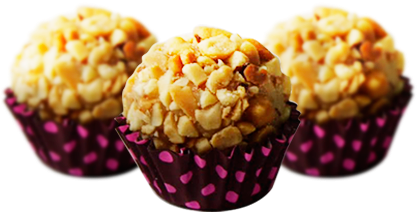 Brigadeiro De Paçoca - Brigadeiro De Paçoca Png (420x420), Png Download