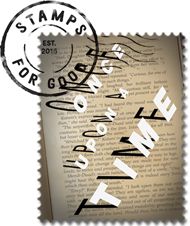 Stamps For Good Logo Literacy - Postage Stamp (388x462), Png Download