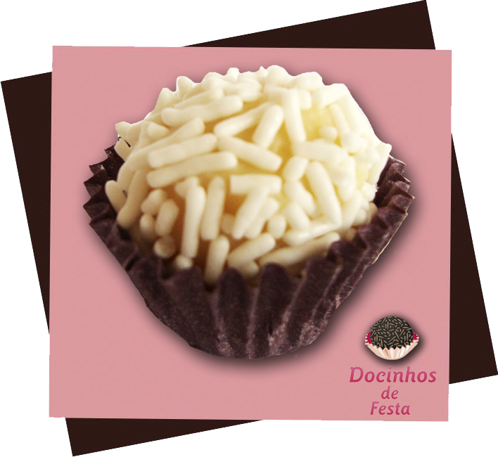 Brigadeiro-branco - Cupcake (708x650), Png Download