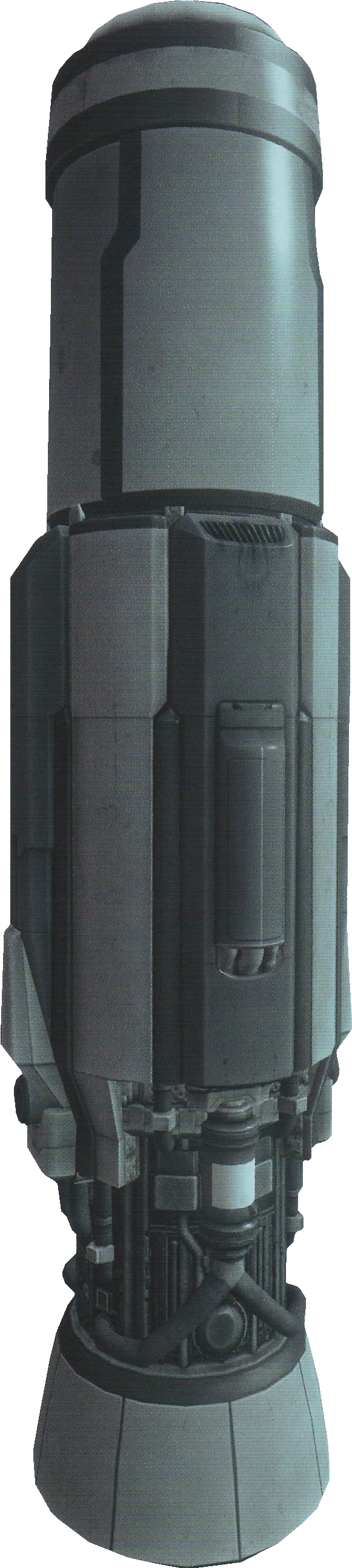 M4093 Hyperion Nuclear Delivery System - Nuclear Weapon (740x2640), Png Download