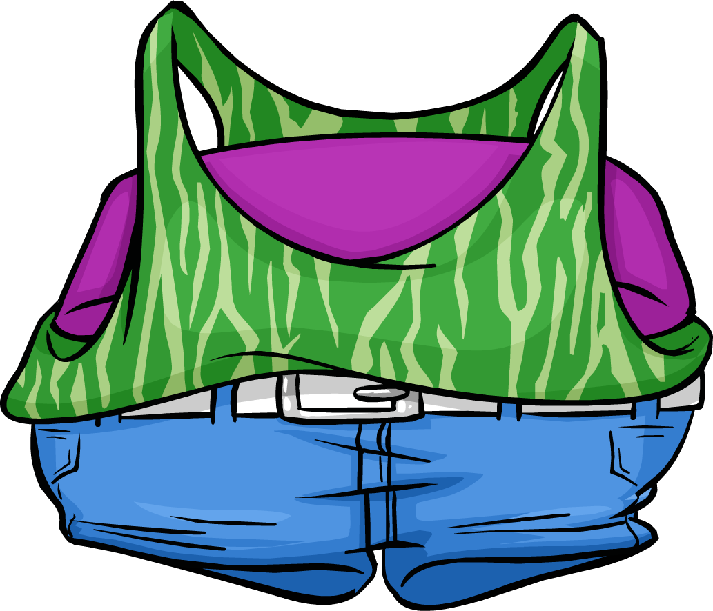 4638 Icon - Ropa Club Penguin (1033x886), Png Download